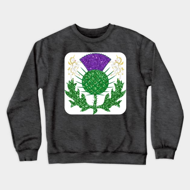 Scottish Thistle Crewneck Sweatshirt by ellenaJ